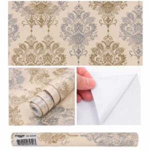Papel Adhesivo 45 Cm X 10 Mts Beige VA-15207 Mate