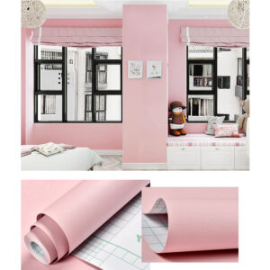 Papel Adhesivo 45 Cm X 10 Mts Rosado VA-15236 Mate