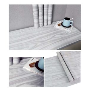 Papel Adhesivo 45 Cm x 10 Mts Madera Gris VA-15253 Mate