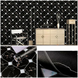 Papel Adhesivo 45 Cm X 10 Mts Negro VA-15275 Mate