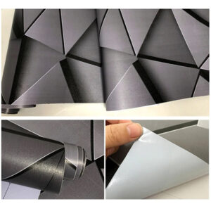 Papel Adhesivo 45 Cm x 10 Mts Negro VA-15280 Mate