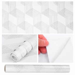 Papel Adhesivo 45cm X 10 Mts Geométrico VA-15917 Mate
