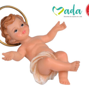 Niño Dios Jesús De 4 Cm Para Pesebre Sentado