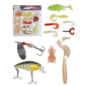 Set De Señuelos Para Pesca X 17 Unidades