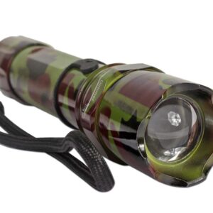 Linterna De Mano Led Con Zoom Verde