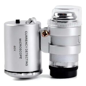 Microscopio Lupa Mini 60x Led