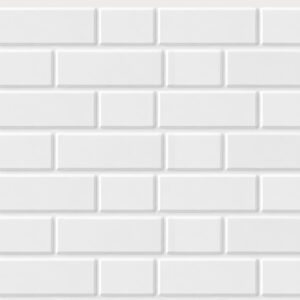 Panel Decorativo 3D Adhesivo PVC Ladrillo Largo/Corto X 4 Unidades