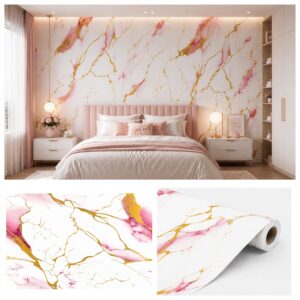 Papel Adhesivo 45 Cm x 10 Mts Mármol VA-19007