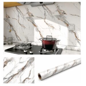 Papel Adhesivo 60 X 10 Mts Brillante Mármol VAK-19012