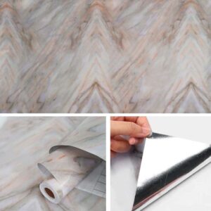 Vinilo Adhesivo Para Pared Mármol Gris De 60 cm x 10 mts VA-17441