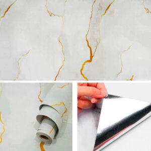 Vinilo Adhesivo Para Pared Mármol De 60 cm x 10 mts VA-17465