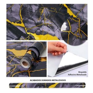 Vinilo Adhesivo Para Pared Mármol 60 x 10 mts VAK-18677