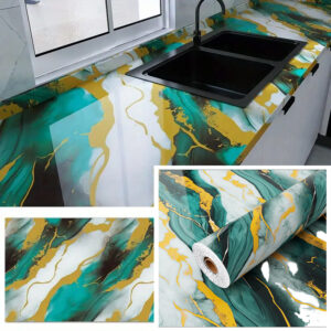 Vinilo Adhesivo Para Pared Mármol 60 x 10 mts VAK-18678