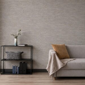 Papel Tapiz De Colgadura Texturizado De 53 cm x 9.5 m Gris WP-16388