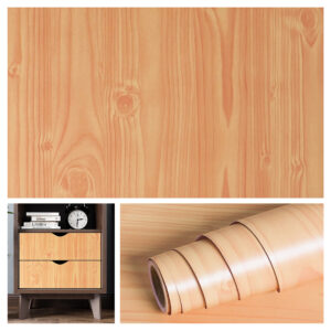 Papel Adhesivo 45 Cm x 10 Mts Madera VA-15258 Mate