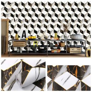 Papel Adhesivo 45 Cm X 10 Mts Negro VA-15276 Mate