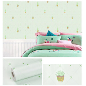 Papel Adhesivo 45 Cm x 10 Mts Verde VA-15285 Mate