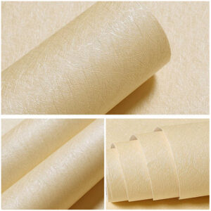 Papel Adhesivo 45 Cm X 10 Mts Amarillo VA-16739 Mate