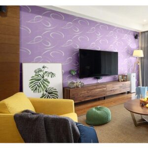 Papel Adhesivo 45 Cm X 10 Mts Morado Lila VA-16757 Mate