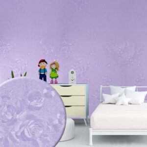 Vinilo Adhesivo Para Pared De 45 cm x 10 mts Morado VA-16775