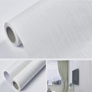Vinilo Adhesivo Para Pared De 45 cm x 10 mts Blanco VA-16791