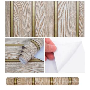 Papel Adhesivo 45 Cm X 10 Mts Madera VA-18141 Mate