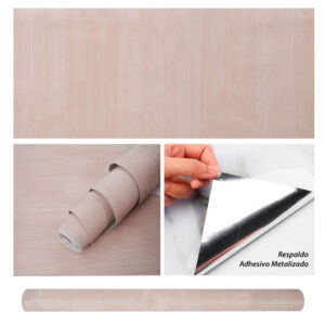 Vinilo Adhesivo Para Pared Madera De 60 cm x 10 mts VAK-18689