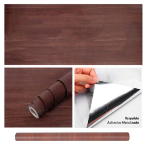 Vinilo Adhesivo Para Pared Madera De 60 cm x 10 mts VAK-18693