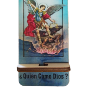 Placa Del Arcangel San Miguel De 16 Cm