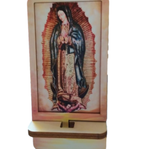 Placa Virgen De Guadalupe