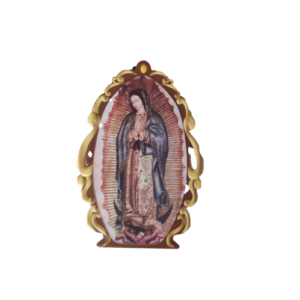 Placa Virgen De Guadalupe Porta Retrato