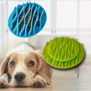 Plato Comedero Lento Para Perro Gato S