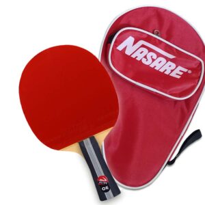 Raquetas Para Tenis De Mesa Nasare Rojo