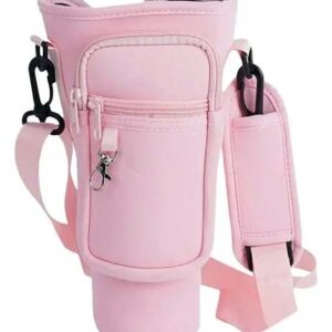 Soporte Para Botella De Agua Neopreno Rosa