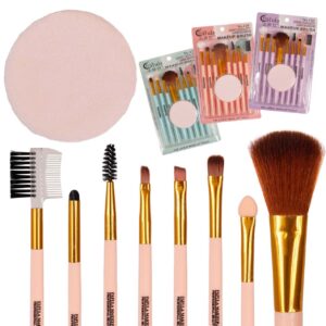 Set De Brochas Para Maquillaje X 8 Unidades