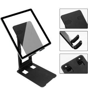 Soporte Para Tablet Antideslizante En Metal Negro