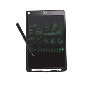Tablero De Mágico Dibujo Electrónico Para Niños 12" Negro