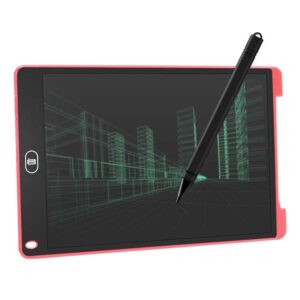 Tablero De Mágico Dibujo Electrónico Para Niños 12" Rojo
