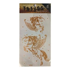 Tatuaje Adhesivo Temporal Adhesivo Unicornio