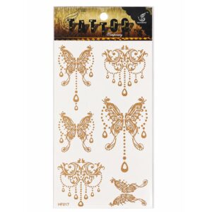 Tatuaje Adhesivo Temporal Adhesivo Mariposa