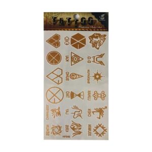 Tatuaje Adhesivo Temporal Adhesivo Geométricos