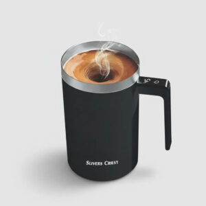 Taza De Café Vaso Agitador Negro