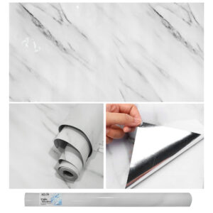 Vinilo Adhesivo Para Pared Mármol De 60 cm x 10 mts VA-17466