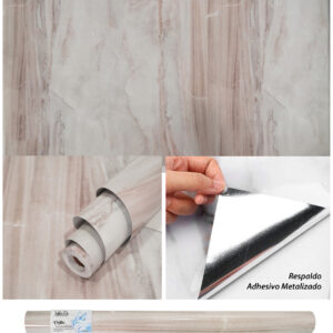 Vinilo Adhesivo Para Pared Mármol De 60 cm x 10 mts VA-17468
