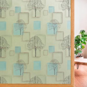 Papel Estilo Vitral Arboles 60 x 2 mts NP-61109