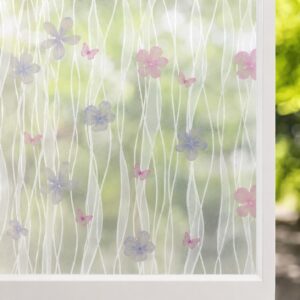 Papel Estilo Vitral Flores 60 x 2 mts NP-61112