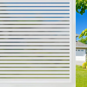 Vinilo Estilo Vitral Lineas De 90 cm x 2 mts