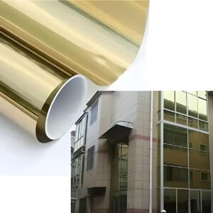 Vinilo Polarizado Dorado Ventanas