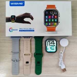 RELOJ INTELIGENTE 🔥  SMARTWATCH ULTRA 3 WISME 75