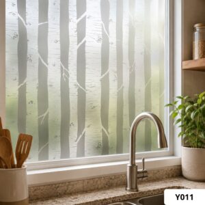 Vinilo Estilo Vitral Tronco Y011
